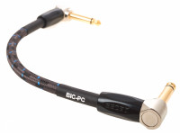 <b>BOSS BIC-PC Cabo Audio Patch Jack angulado/angulado mono 15 centimetros comprimento para Pedalboards Revestimento Malha Garantia Vitalícia</b> <b>BOSS BIC-PC Cabo Audio Patch Jack angulado/angulado mono 15 centimetros comprimento para Pedalboards Revestimento Malha Garantia Vitalícia</b>